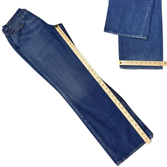 Polo RL67 Women's Saturday Jean Bootcut Light Denim Wash Size 29/8 Blue Western - Picture 4 of 8